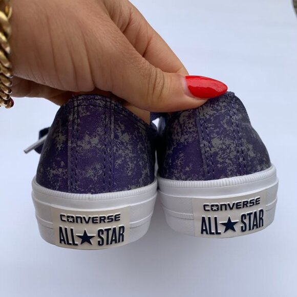 Rare Reflective Purple Converse Chuck Taylor All Star – John Varvatos Editiion - Picture 6 of 8